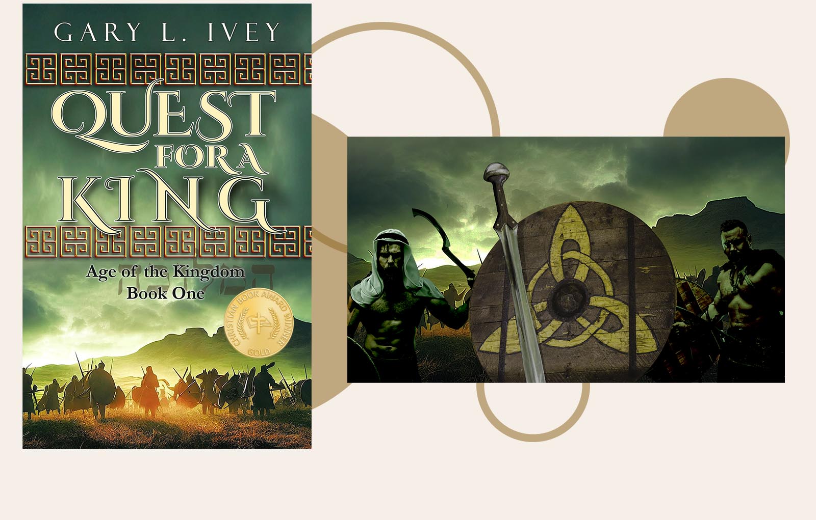 Home Page Montage With Quest Cover and Christian Book Awards
